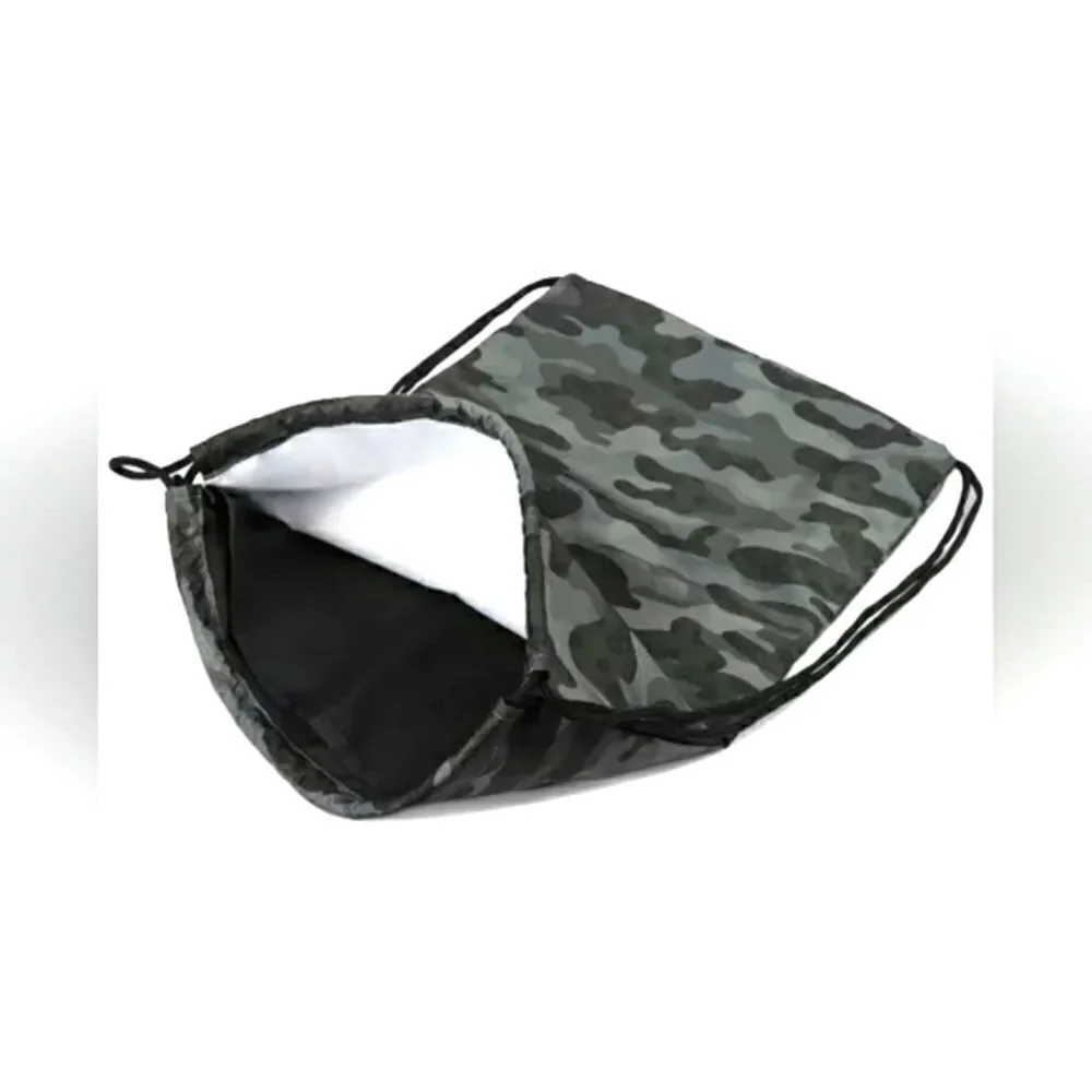 Sun + Stone Men's Camo Drawstring Bag Backpack